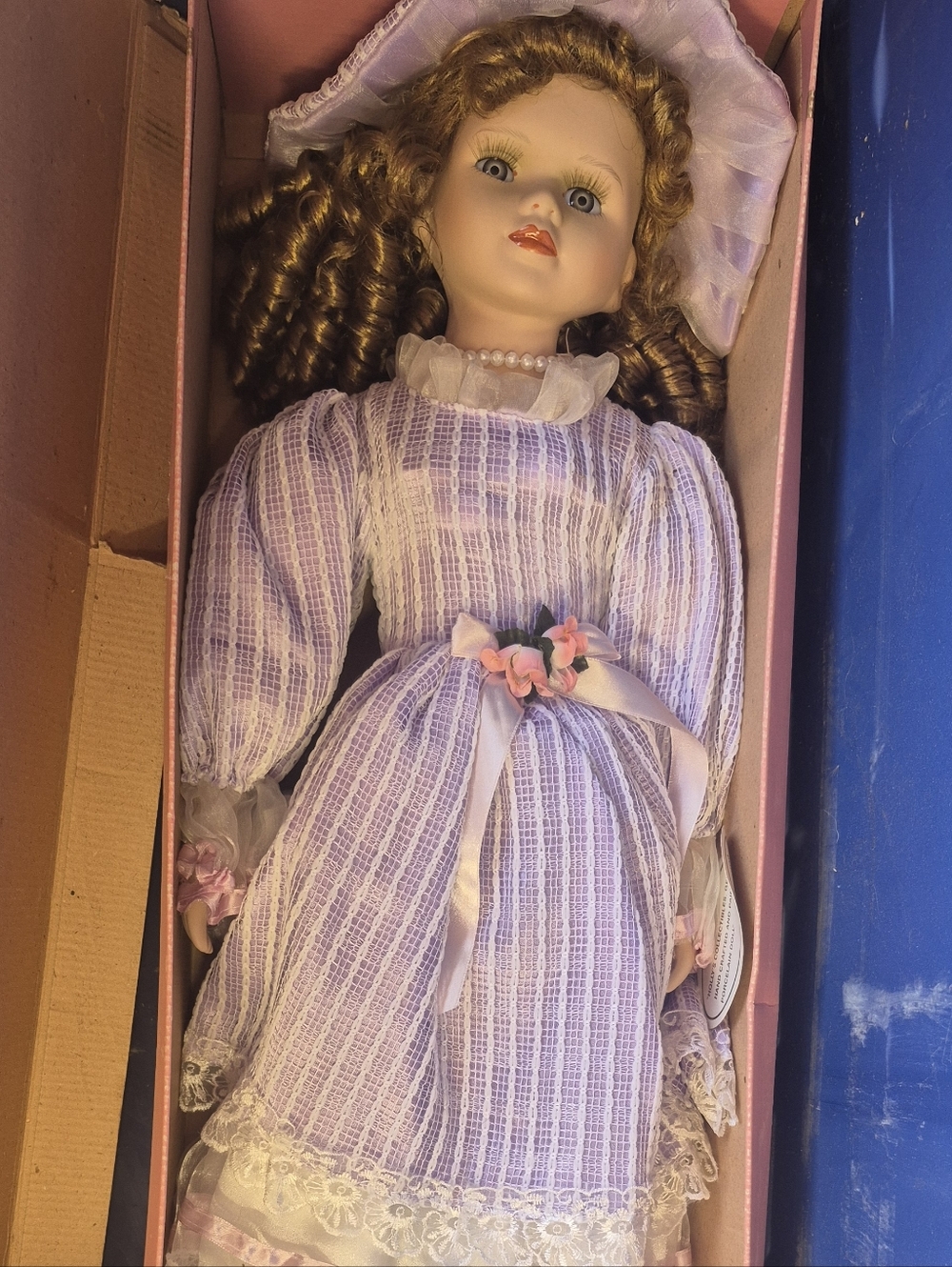 Vintage Holly's Collectables Porcelain Doll